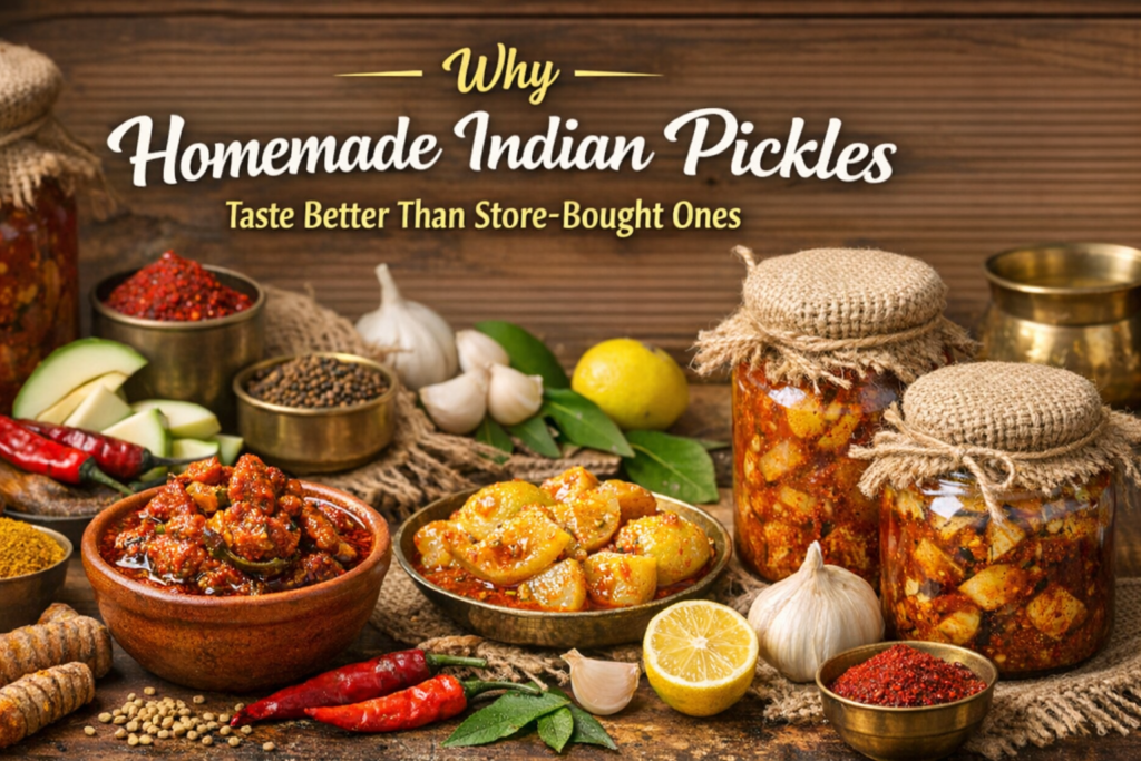 Homemade Indian Pickles Taste Better Than Store-Bought Ones