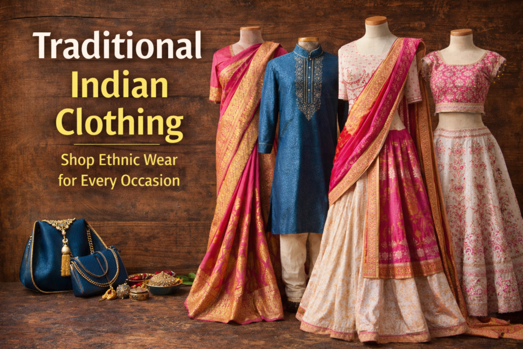 Traditional & Modern Indian Clothing – Style That Speaks Culture