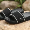 High Sprout Knitro Slides For Men : Black