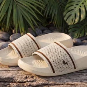 High Sprout Knitro Slides For Men : Ivory