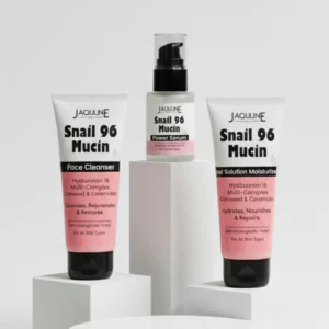 JAQULINE USA Snail Mucin Radiance & Hydration skin care kit