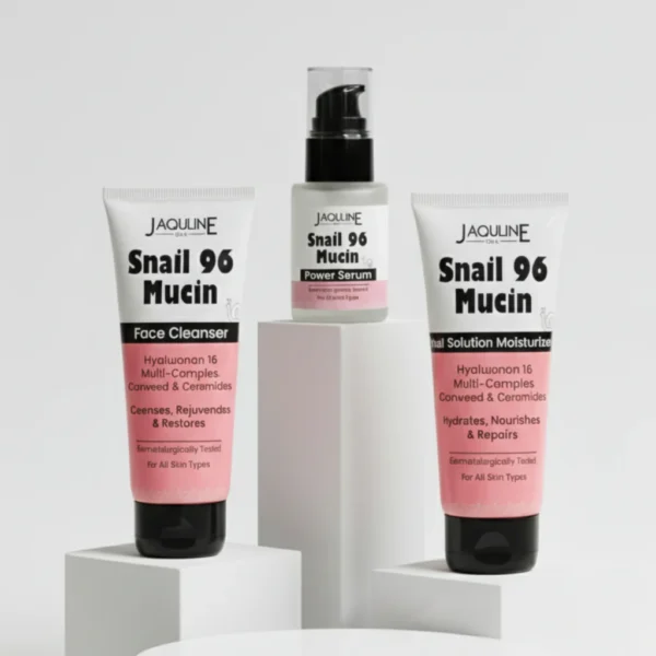 JAQULINE USA Snail Mucin Radiance & Hydration skin care kit